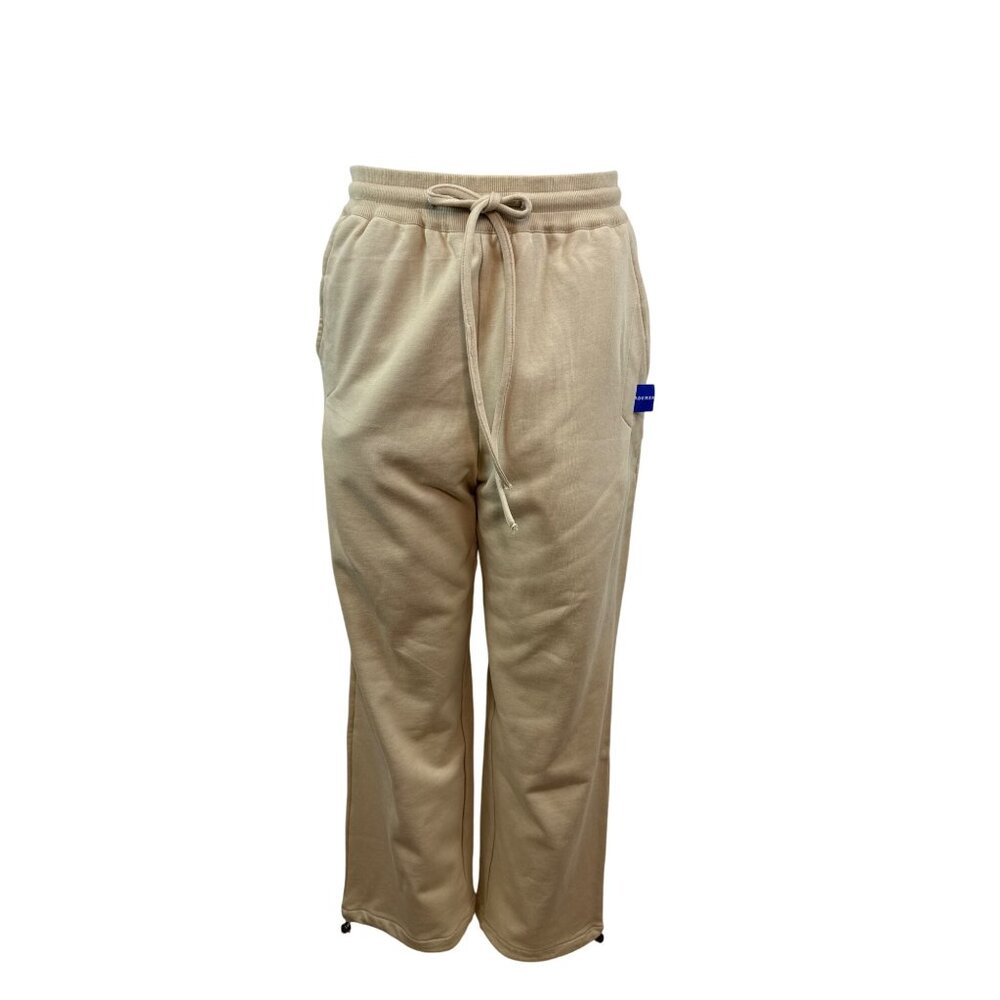 Adererror Women’s Beige Sweatpants With Drawstring & Elastic Waist Size S